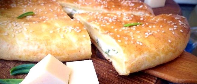 Хачапури из творожного теста с сыром