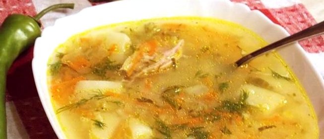 Суп рассольник