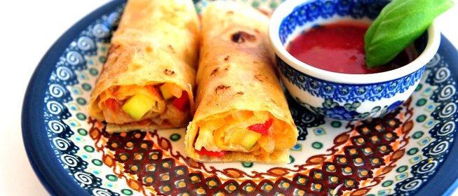 Кесадилья с овощами