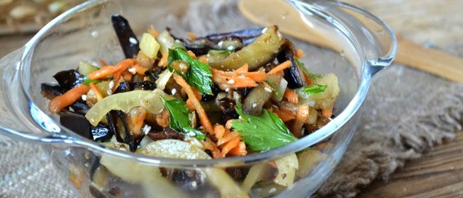 Баклажаны по-корейски