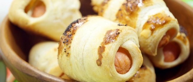 Сосиски в тесте «Бомбочки»