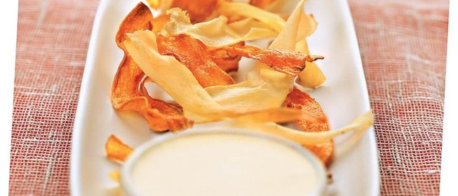 Теплая закуска из моркови и пастернака