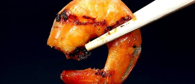 Королевские креветки с укропным майонезом