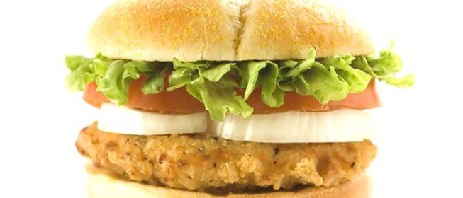 Куриный бургер