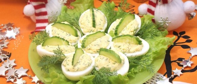 Фаршированные яйца