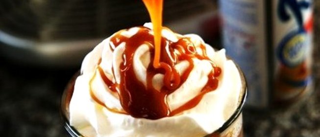 Карамельно-соленый горячий шоколад