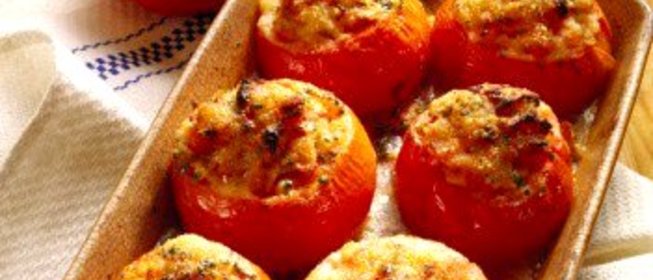 Фаршированные томаты (Tomatoes Stuffed A La Nicoise)