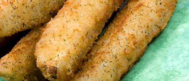 Жареные во фритюре огурцы