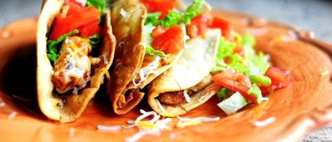 Такос с курицей