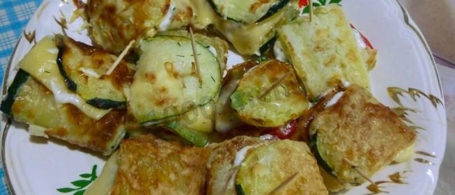 Закуска из кабачков Тещин язык