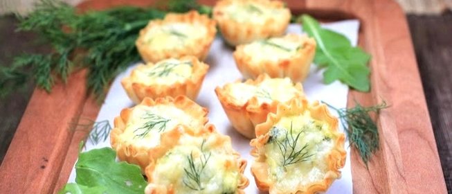 Тарталетки с горбушей