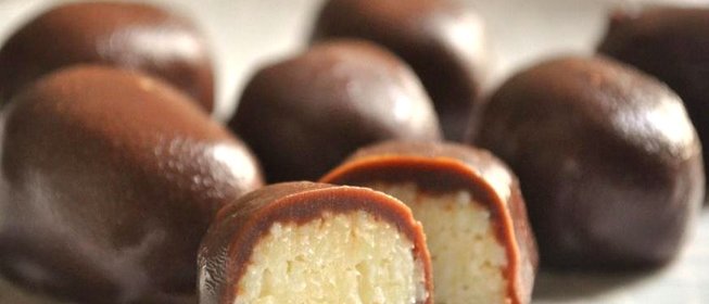 Шоколадно-кокосовые конфеты