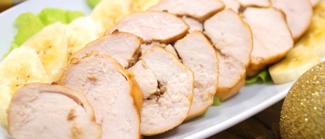 Куриная пастрома с мёдом и горчицей