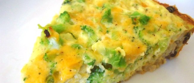 Творожная запеканка с овощами