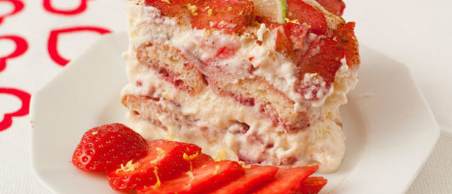 Тирамису с клубникой