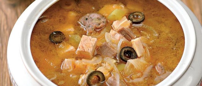 Солянка мясная сборная