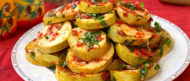 Кабачки Огонёк