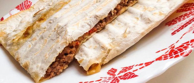 Кесадилья мясная