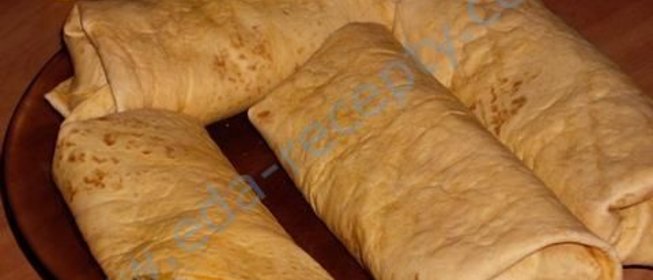 Буррито с курицей