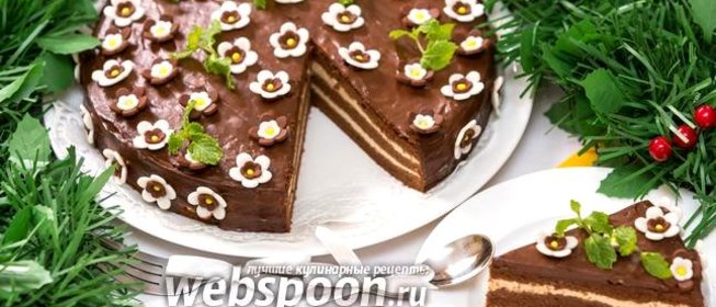 Шоколадно-кофейный торт «Капучино»