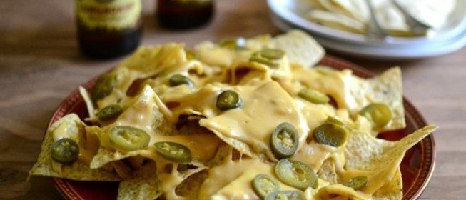 Закуска сырная на чипсах