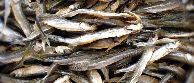 Вяленая корюшка