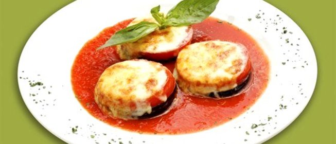 Баклажаны с помидорами