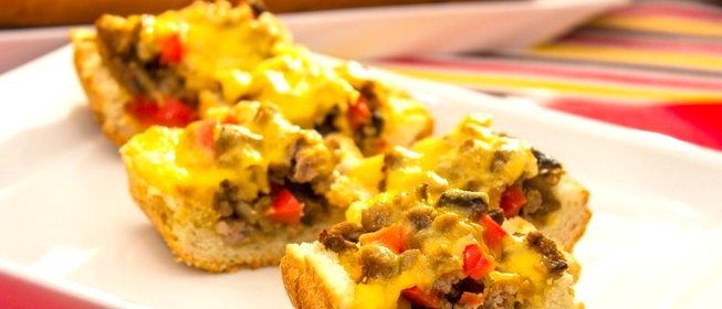 Фаршированный батон