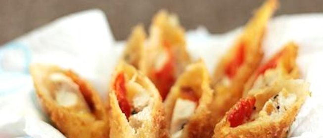 Сырные палочки с курицей