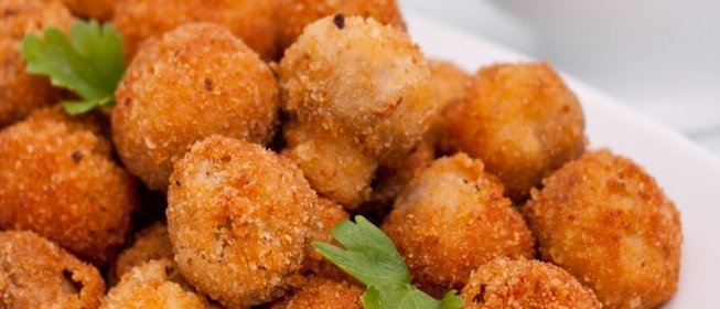 Грибы в кляре