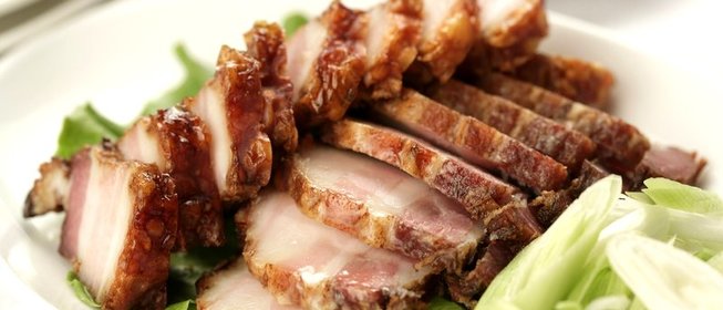 Сало с жидким дымом