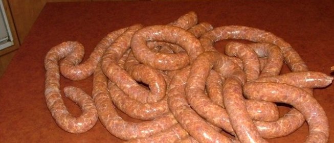 Самодельные сосиски