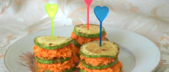 Закуска из кабачков и моркови