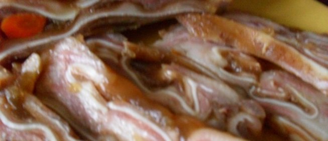 Прессованные свиные уши по-китайски