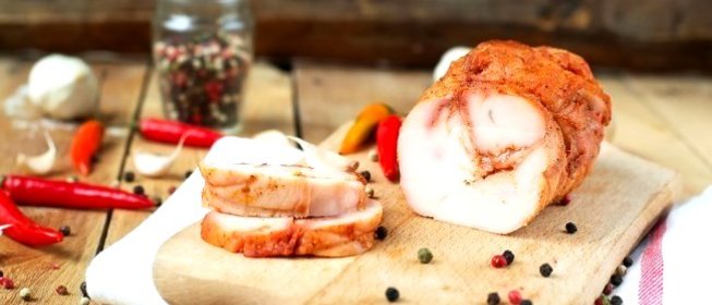 Куриный сыровяленый балык