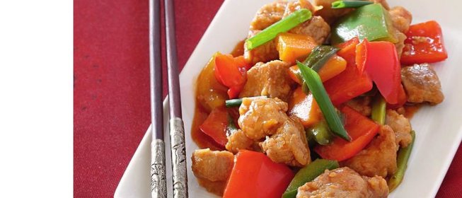 Кисло-сладкая свинина