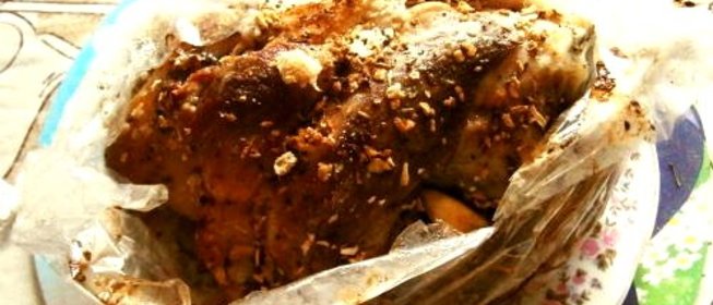 Рулька свиная в аэрогриле