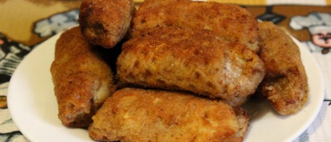 Мясные рогалики