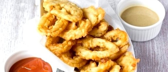 Кальмар в кляре по-китайски