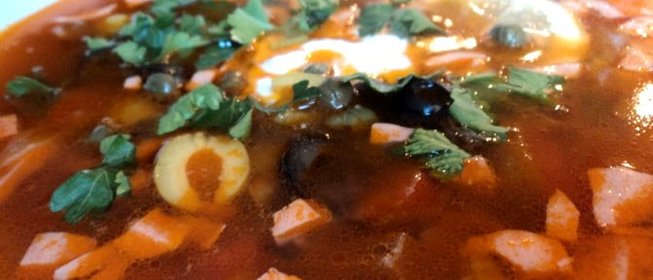 Солянка с перловкой