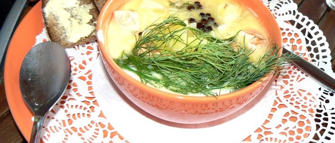 Уха из плотвы