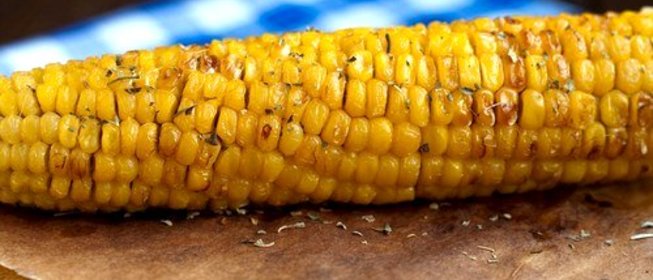 Кукуруза на гриле с орегано