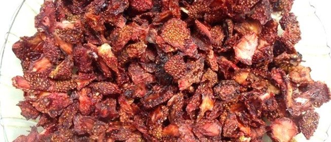 Клубничные чипсы