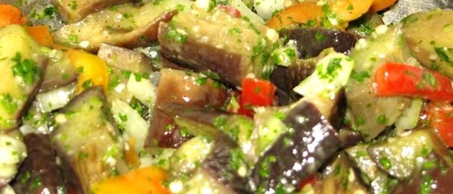 Баклажаны по-аджарски