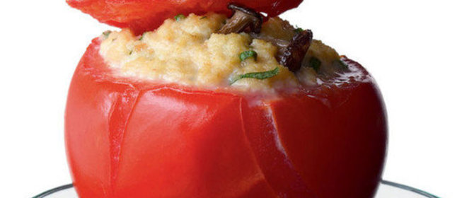 Помидоры с сыром тофу