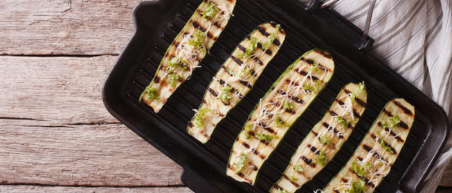 Жареные кабачки с сыром