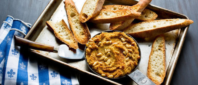 Теплый хумус