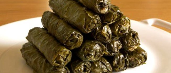 Долма с бараниной и мятой
