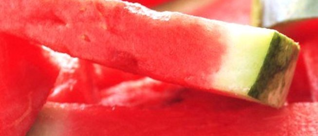 Соленый арбуз с капустой