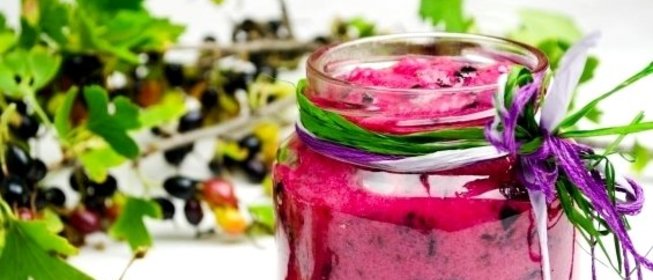 Варенье из смородины, перетертое с сахаром